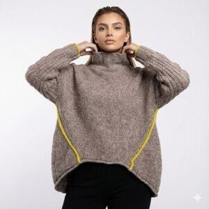 ANTHROPOLOGIE | Moth Paloma Oversized Wool Blend Sweater